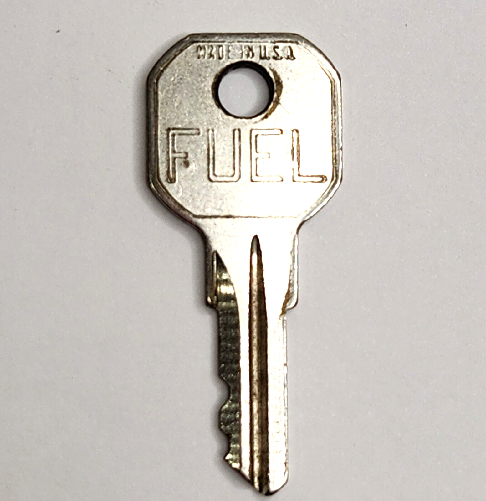 FUEL CC254 Made In USA Key KY Silver Vintage