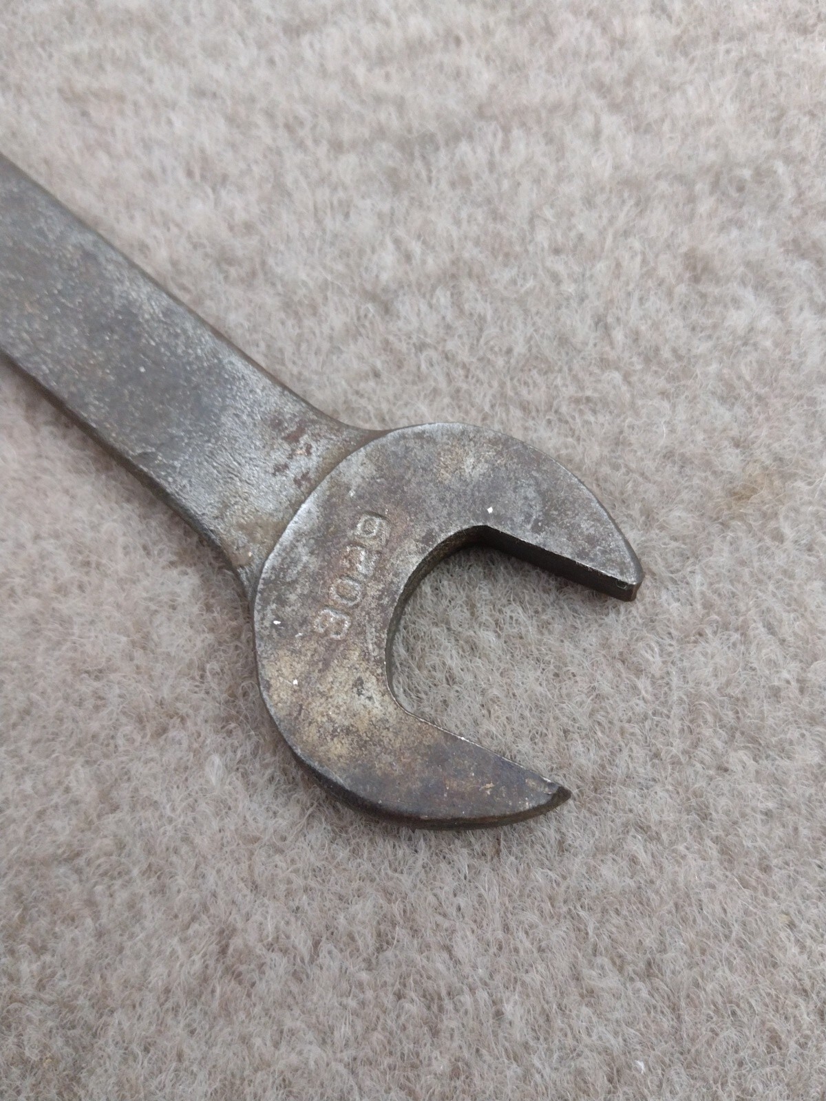 Vintage USA Williams 11/16″ x 25/32″ Double Open End Wrench 3029 Superrench SAE