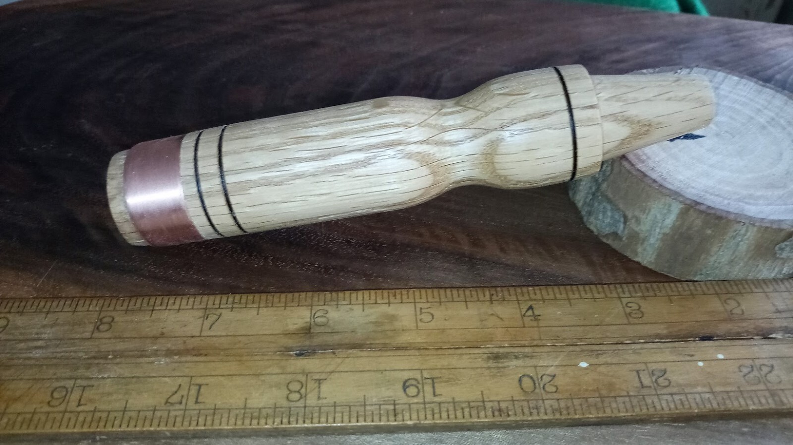 Red Oak Socket Chisel Handle – USA Handmade Valkyrie Wood Tools