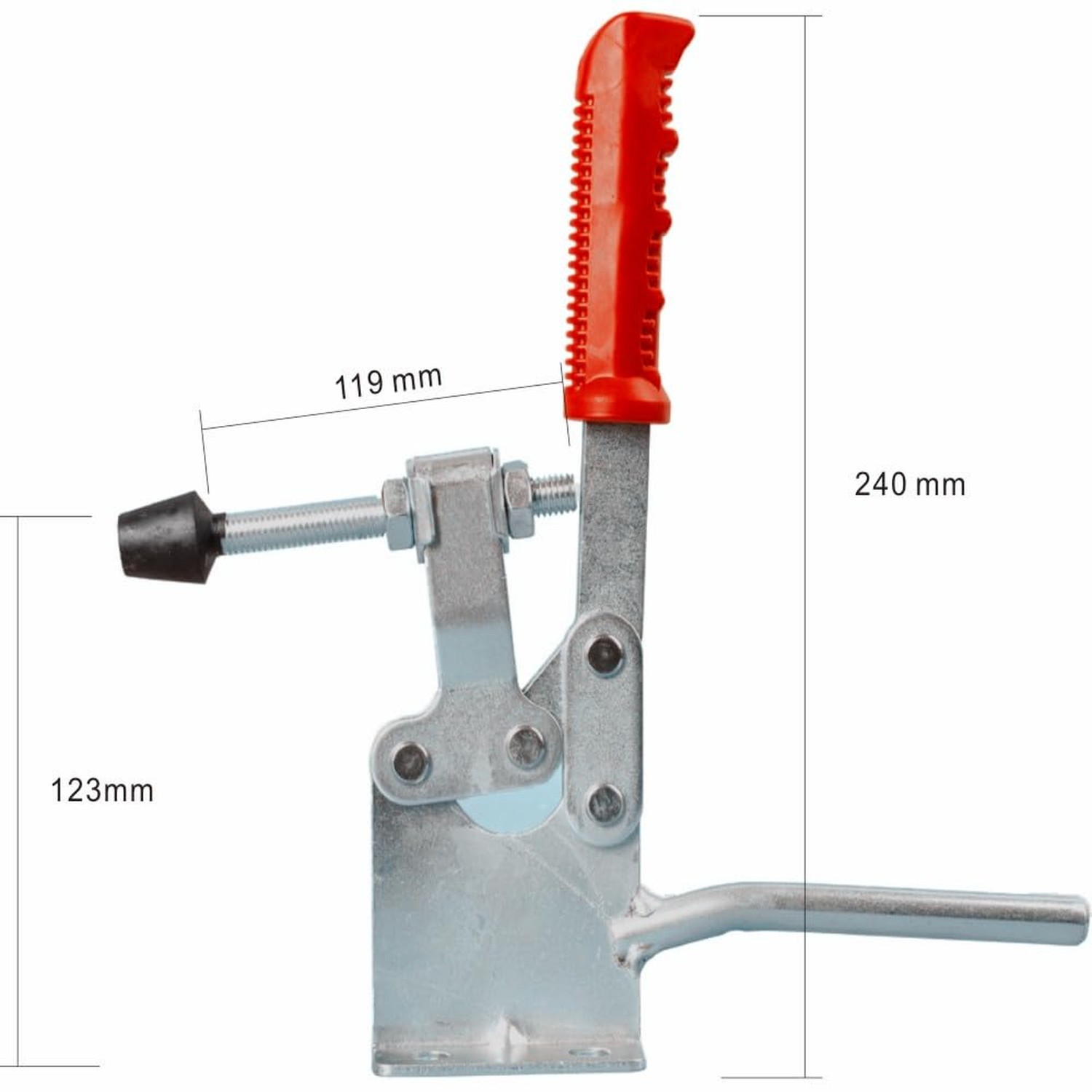 Heavy Duty Hold Down Toggle Clamp,882lbs Holding Capacity, Quick Release Larg…