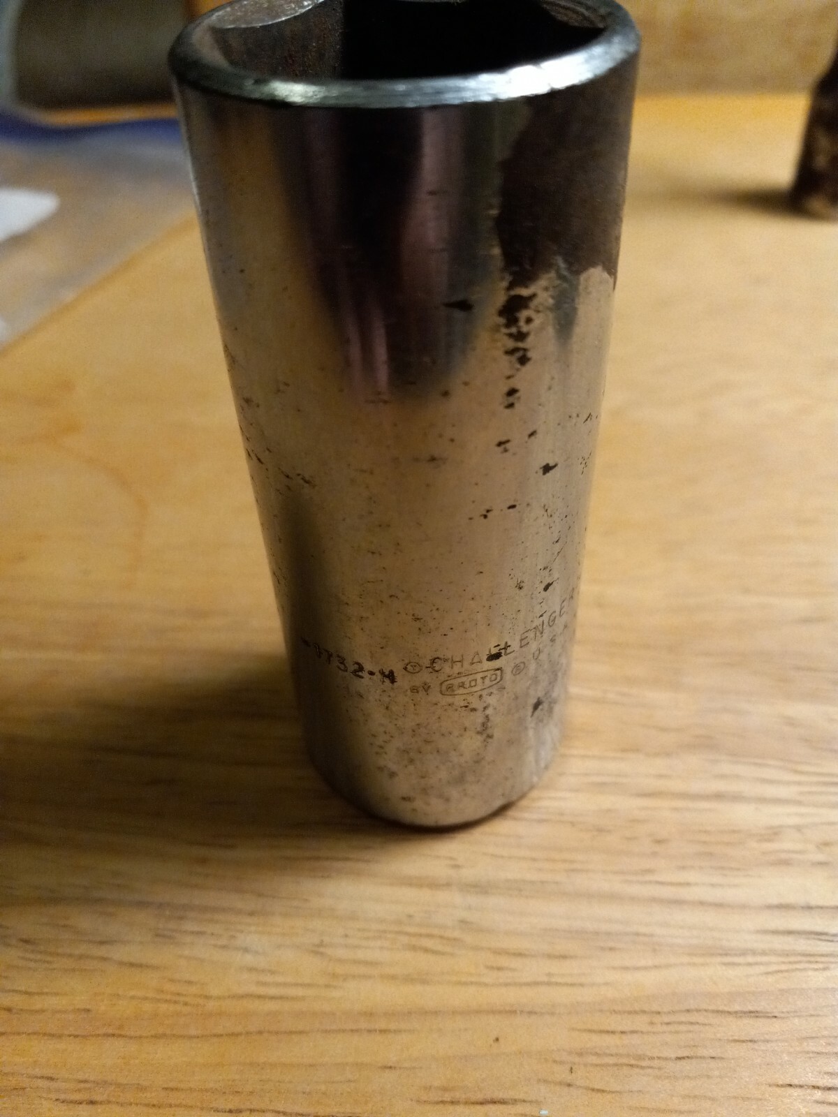 Challenger by Proto USA Made 1″ 6 Point 1/2″ Deep Socket Free Shipping
