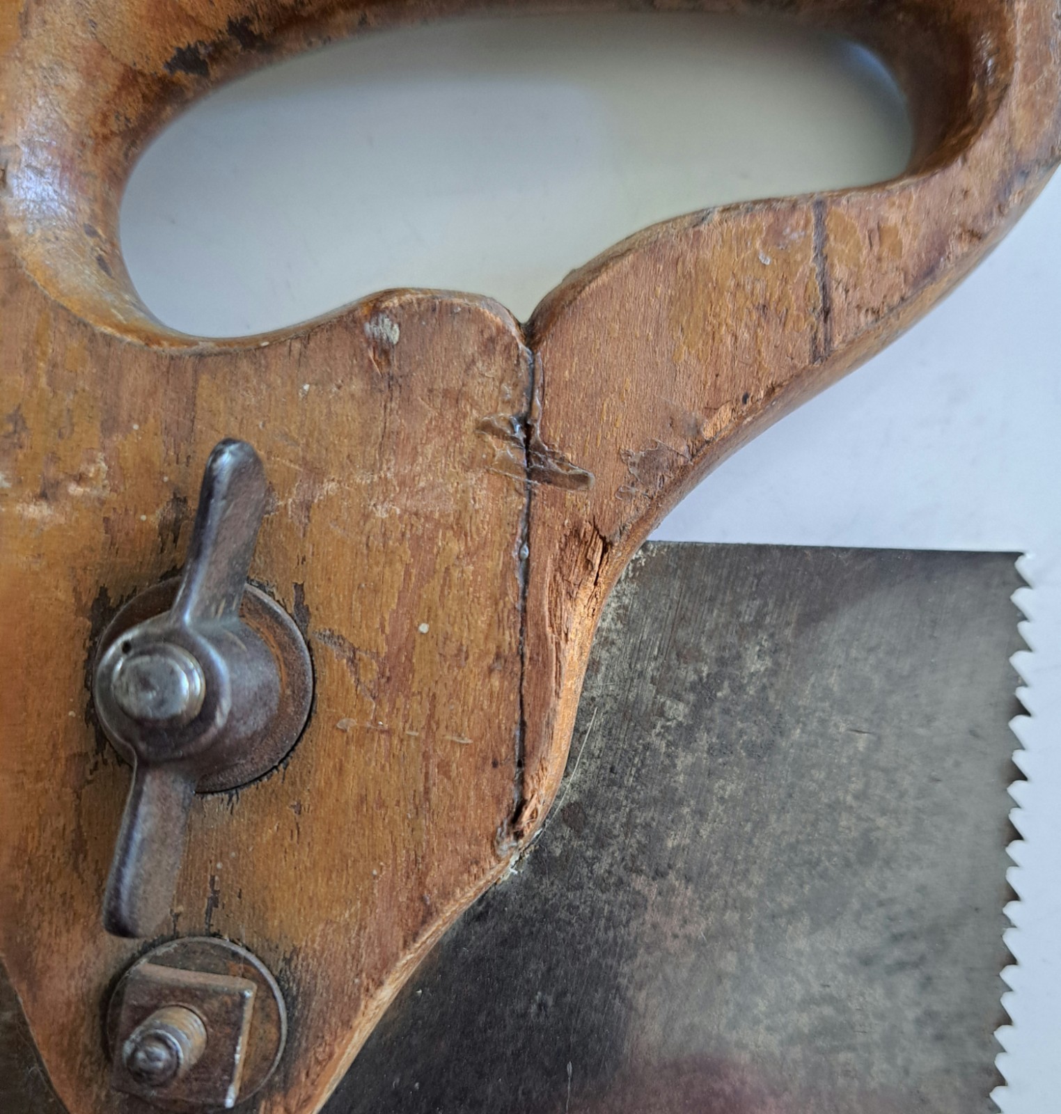 VTG C 1910 Marshall Wells Zenith Flooring Saw, Collectible Tools Farmhouse Decor