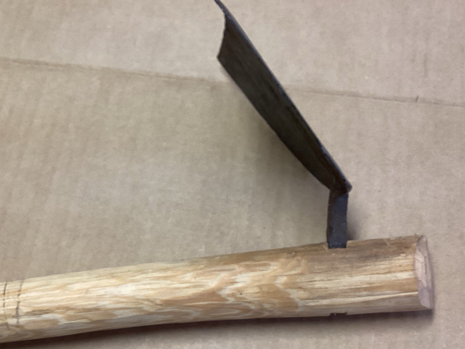 HAND FORGED HOE DIGGER GARDEN TOOL 24”