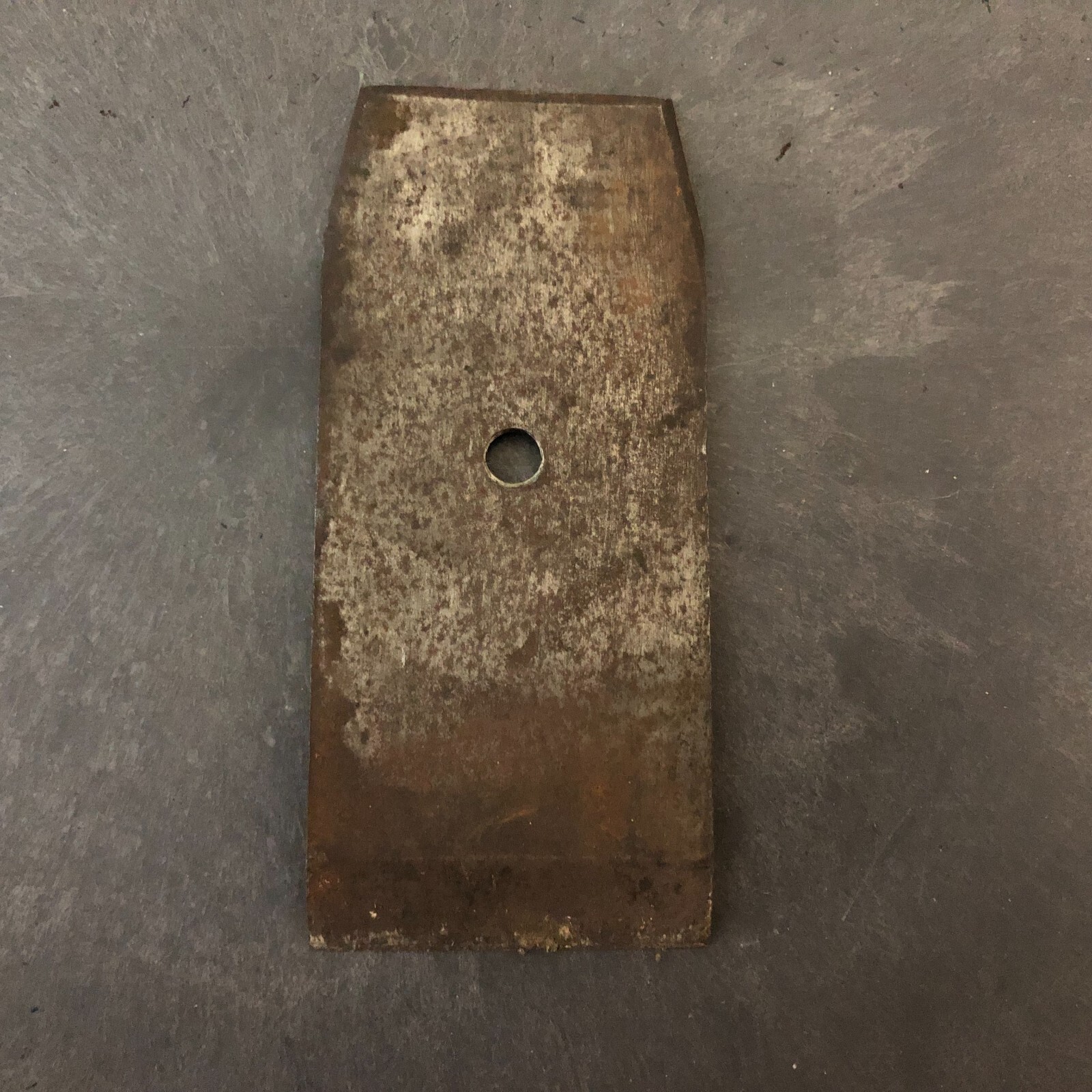 Woodworking Plane Replacement Part From Unknown Tool Vintage 2-1/8″ x 4-11/16″