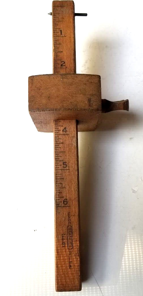 Vintage Stanley No. 61 Wood Marking Gauge Scribe