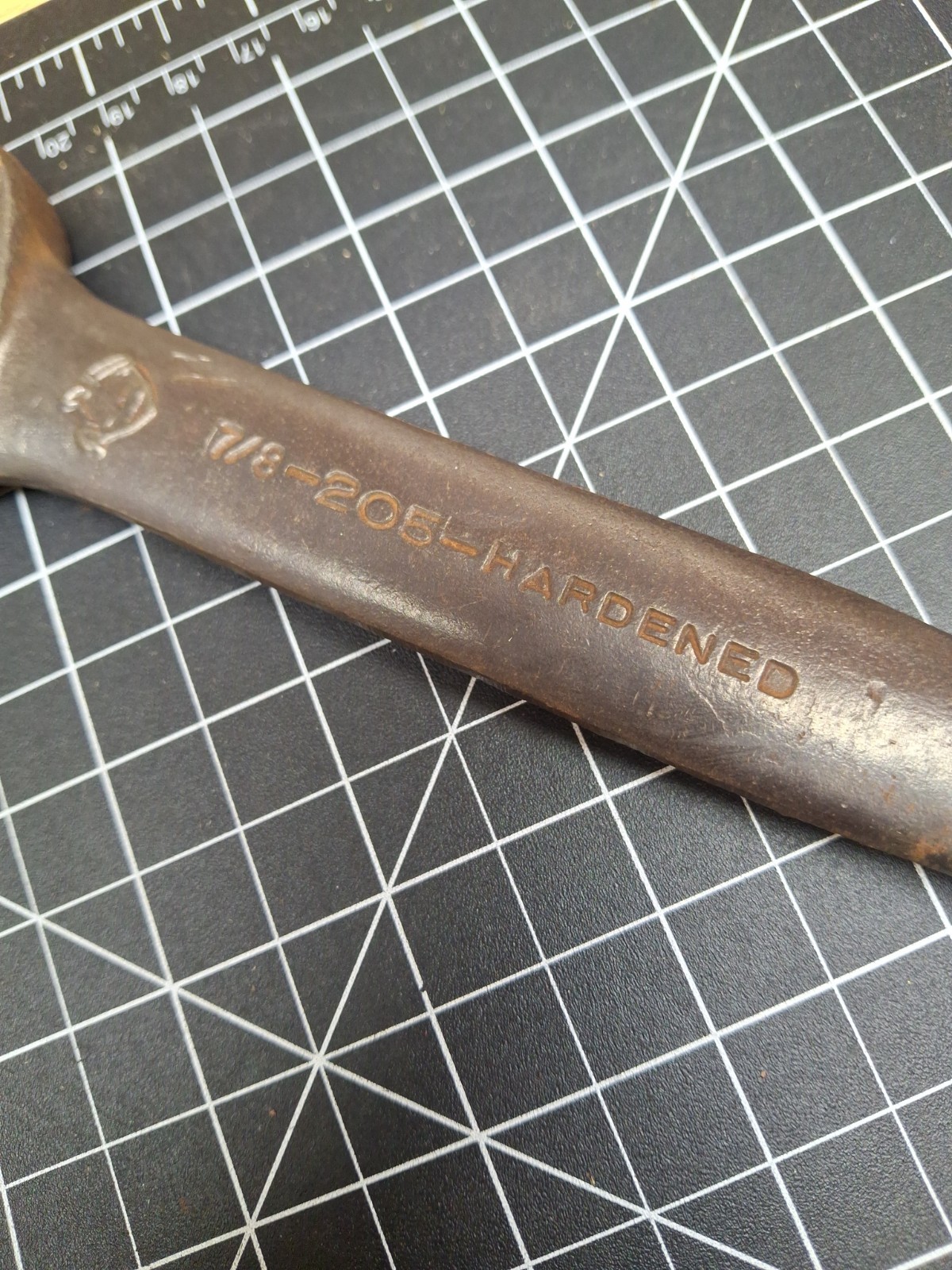 Vintage Armstrong tools 7/8″ spud wrench 205 made in USA 14” long