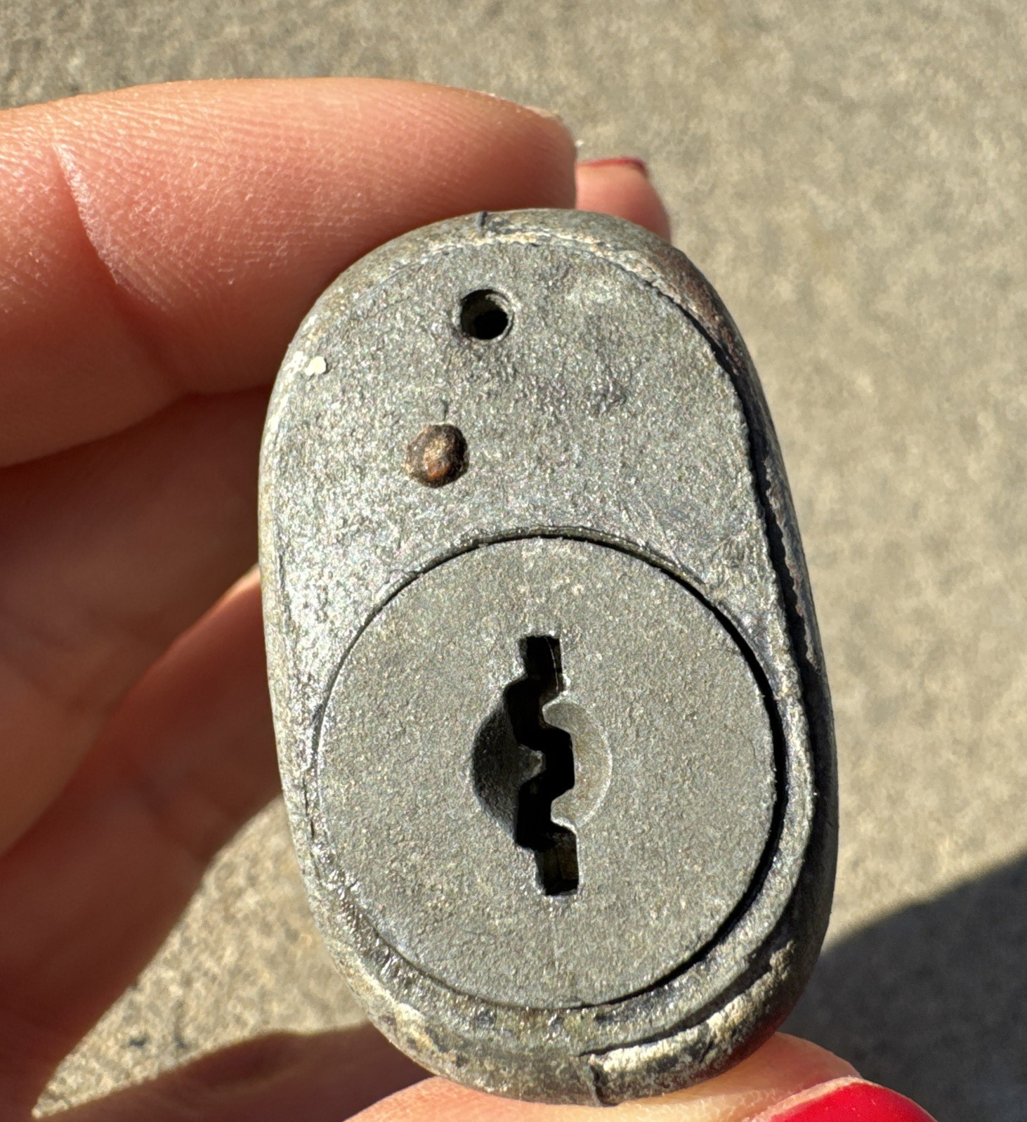 VTG Illinois Lock Co Padlock With Illinois Key Lock Does Not Latch Parts/Restore