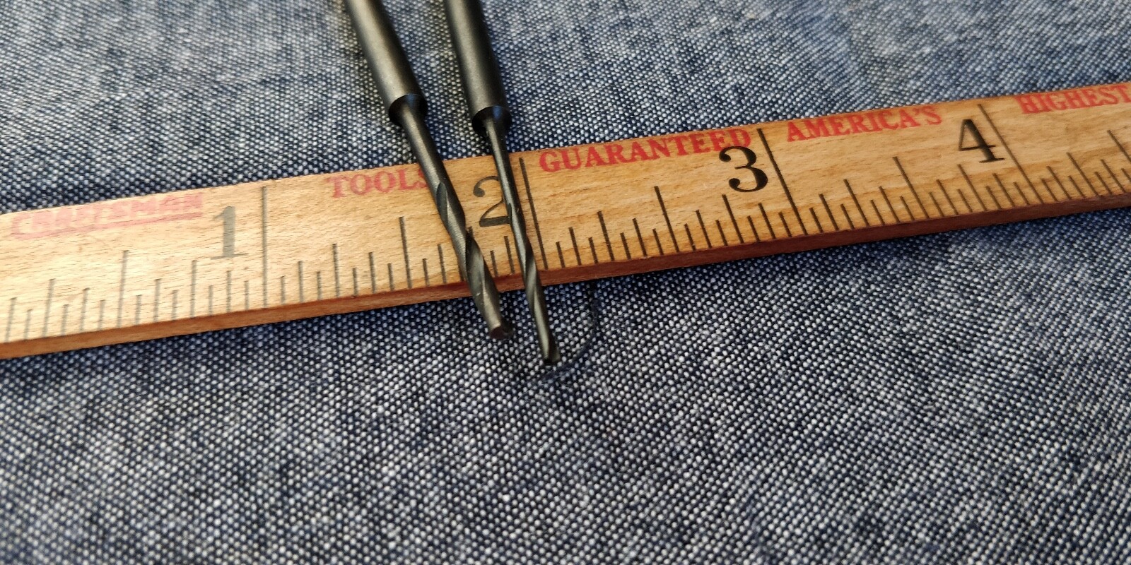Nos 2 Bits – for Push Drill Bit 3/32″ +1/16 – Avildsen 🇺🇸 USA