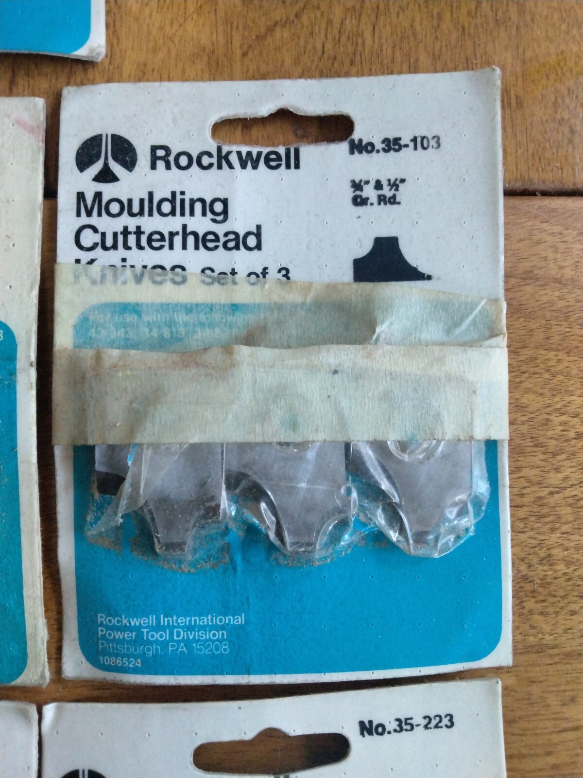 New Rockwell-Delta Moulding Cutter Head for 5/8″ or 1/2″ Arbor saws – 12 blades