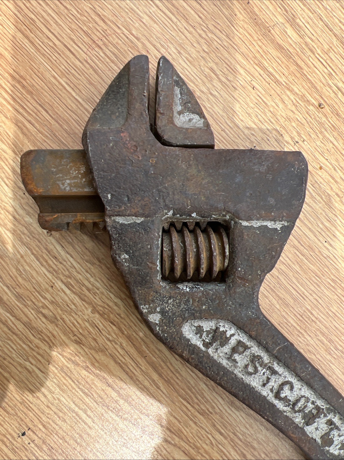 vintage Westcott 10-Inch NO 80 Adjustable Wrench The Keystone MFG Co Buffalo NY
