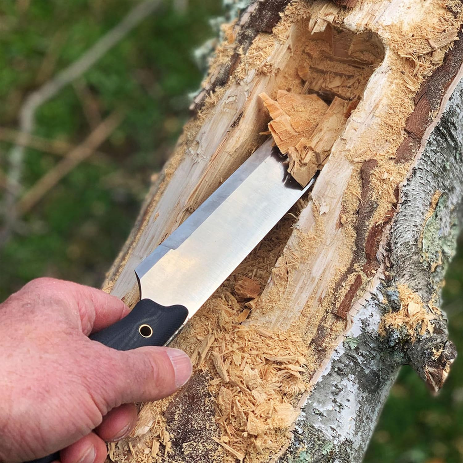 XHD Chisel Knife – 11.25” Hybrid Utility Knife, Wood Chisel, Hatchet Froe, Cleav