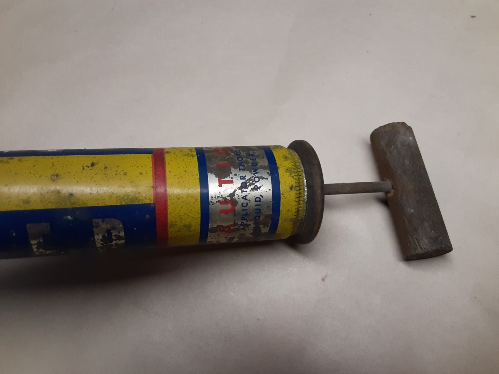 Vintage Coast to Coast Stores sprayer for display