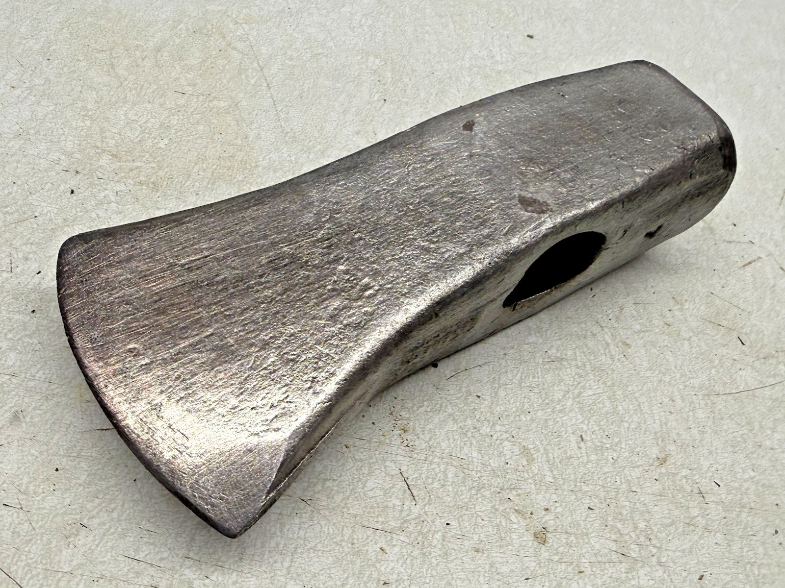 7 Pound OREGON Wood Splitting Axe Maul Head Drop Forged in USA Lb Vintage