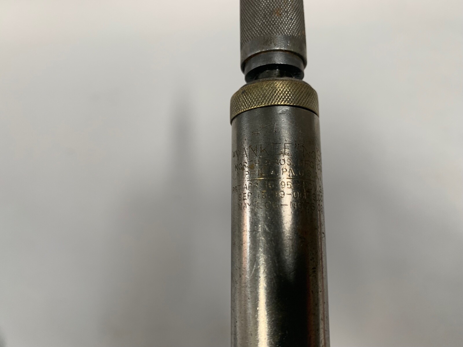 Vintage North Bros Yankee No.30 Spiral Push Screwdriver Tool (A5)