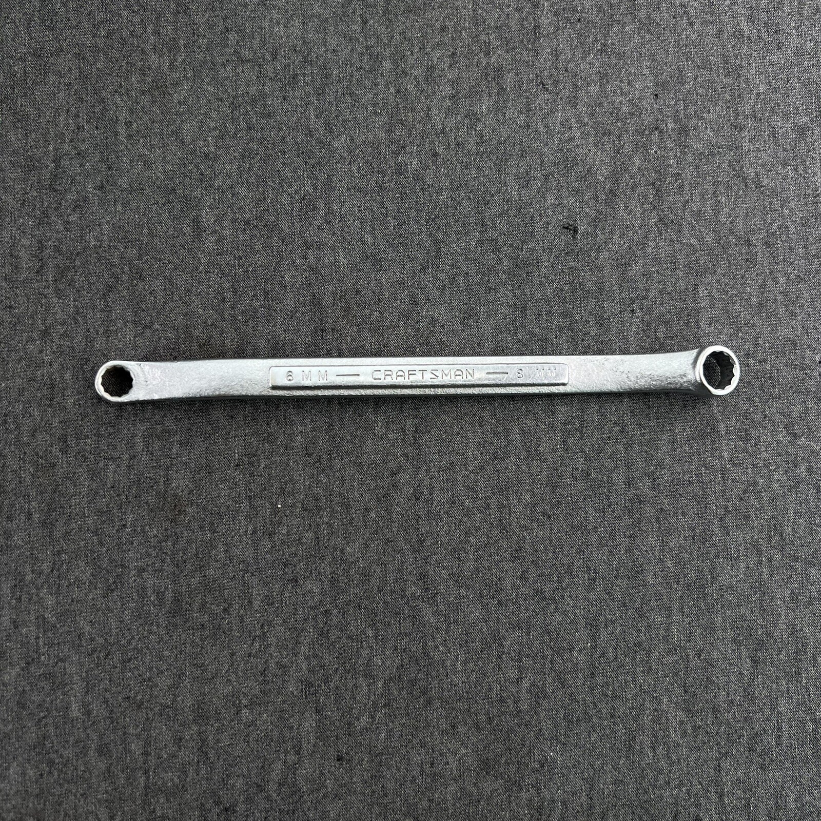 Craftsman 6mm x 8mm Box End Wrench Offset -V- Series USA