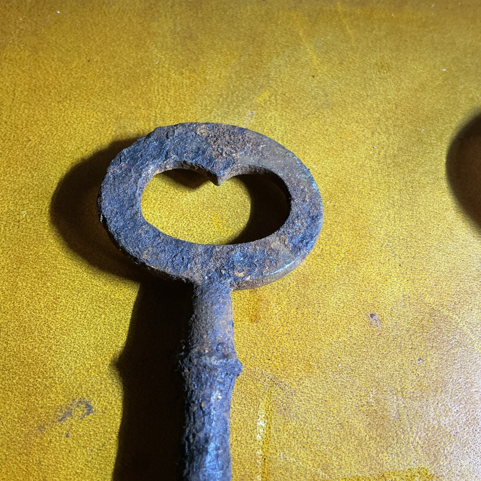 Antique Keys,pair,5 And 4 Inches