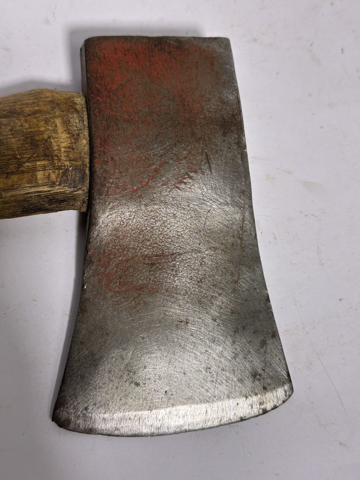 True Temper Kelly Works A43 Axe Head Red Paint Vintage 2.5 lb