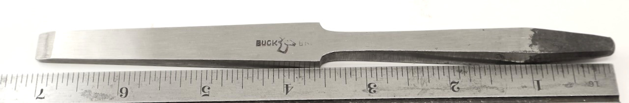 7” Buck Bros. Bit Stock – Brace Screw Driver Bit / NOS / Pre-1935 / MT Tools