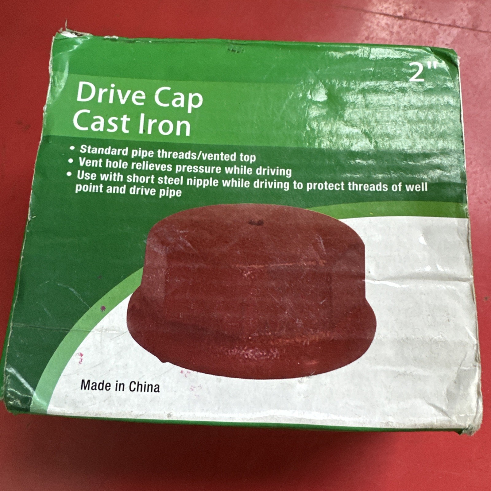 2” Cast Iron Drive Cap Water Source Model No DC200