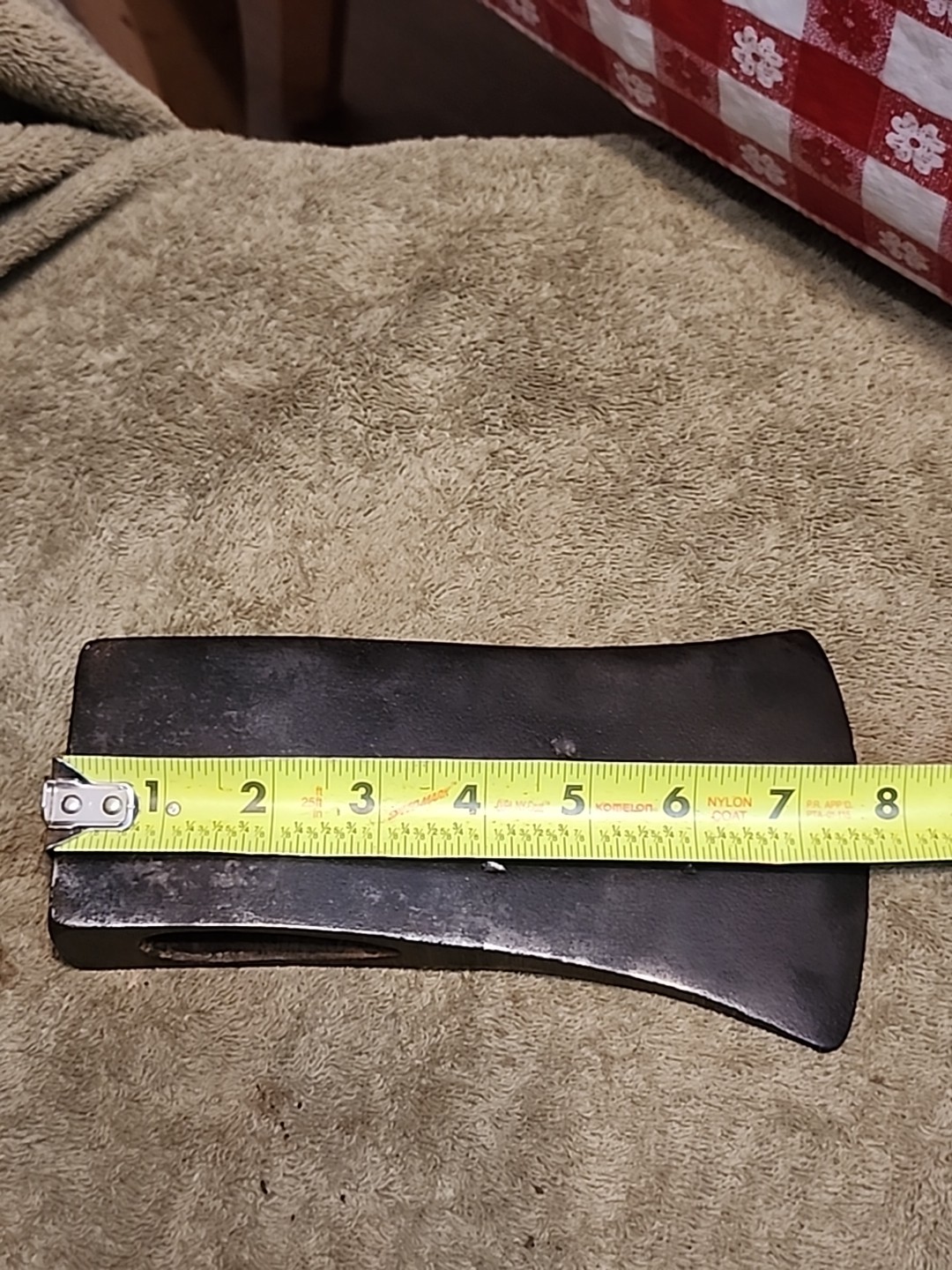 Vintage = CRAFTSMAN = TRADE MARK , USA Single Bit Axe Head 3 lb 13 oz