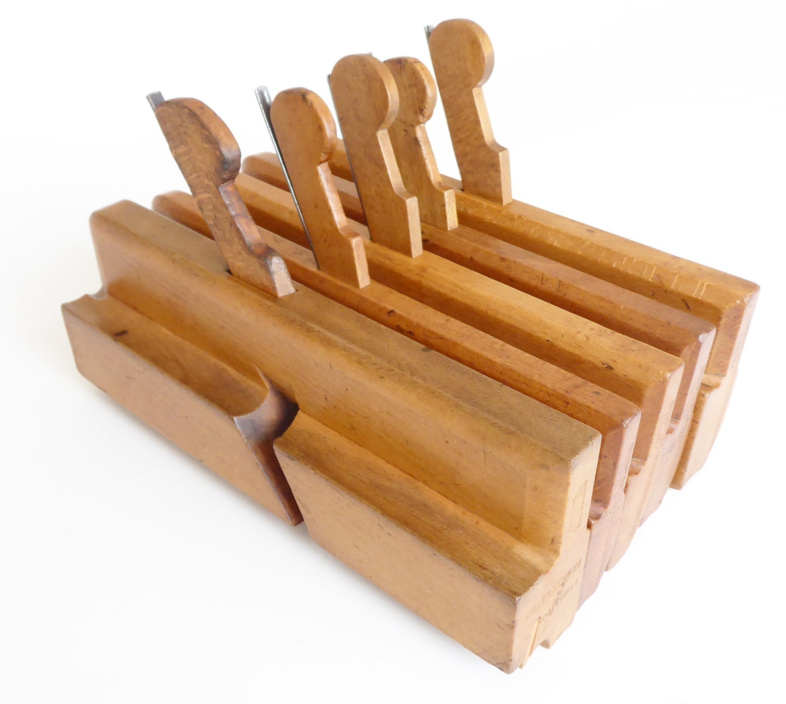 5 Bewley of Leeds Moulding Planes, inc. Round & Hollow and Beading