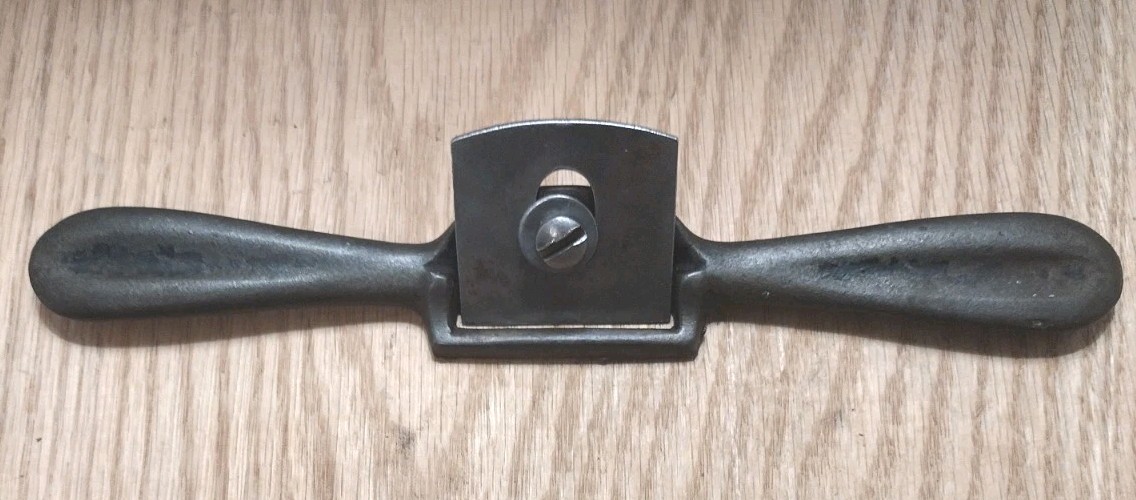 vintage SPOKE SHAVE For Parts or to fix up Woodworking Tool USA unknown maker