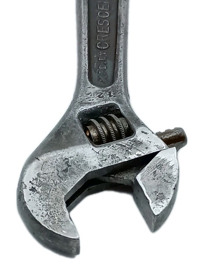 Vintage CRESCENT Tool Co. 6″ Black Oxide Adjustable Wrench Jamestown, N.Y.