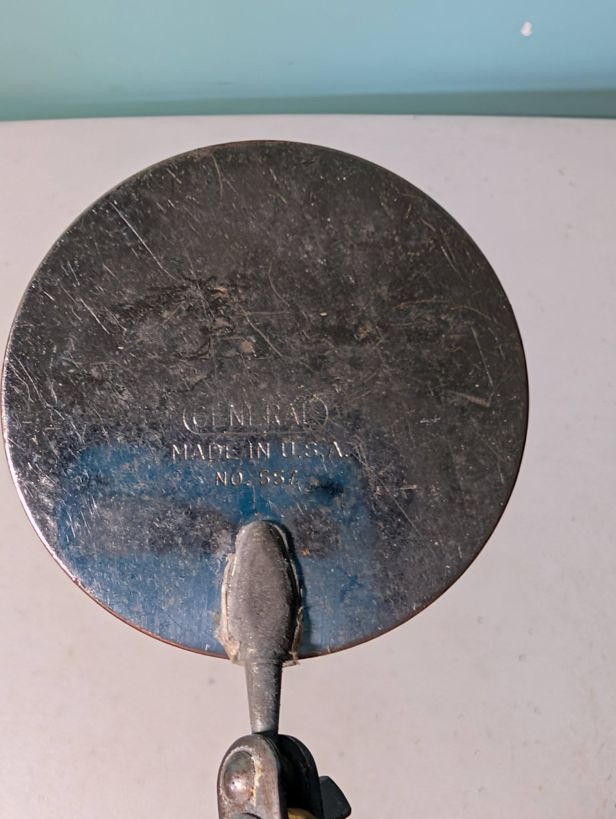 Vintage General Tools Round Telescoping Inspection Mirror Made In USA Part # 557