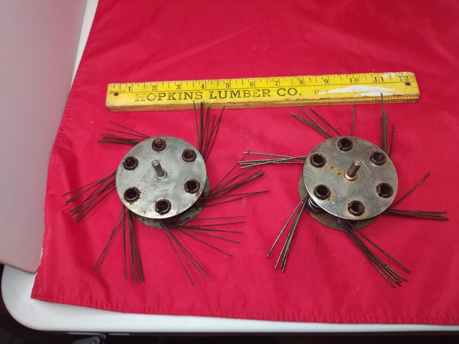 Vintage Tool Rotary Scraper 1970s Patent # 3958294 – Made in USA! 2pcs
