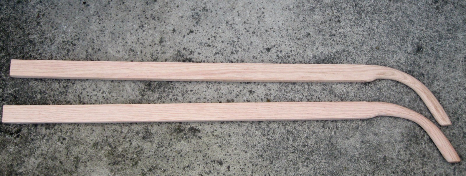Beaver Tooth 60″ Walking Plow Handles Oak USA Made