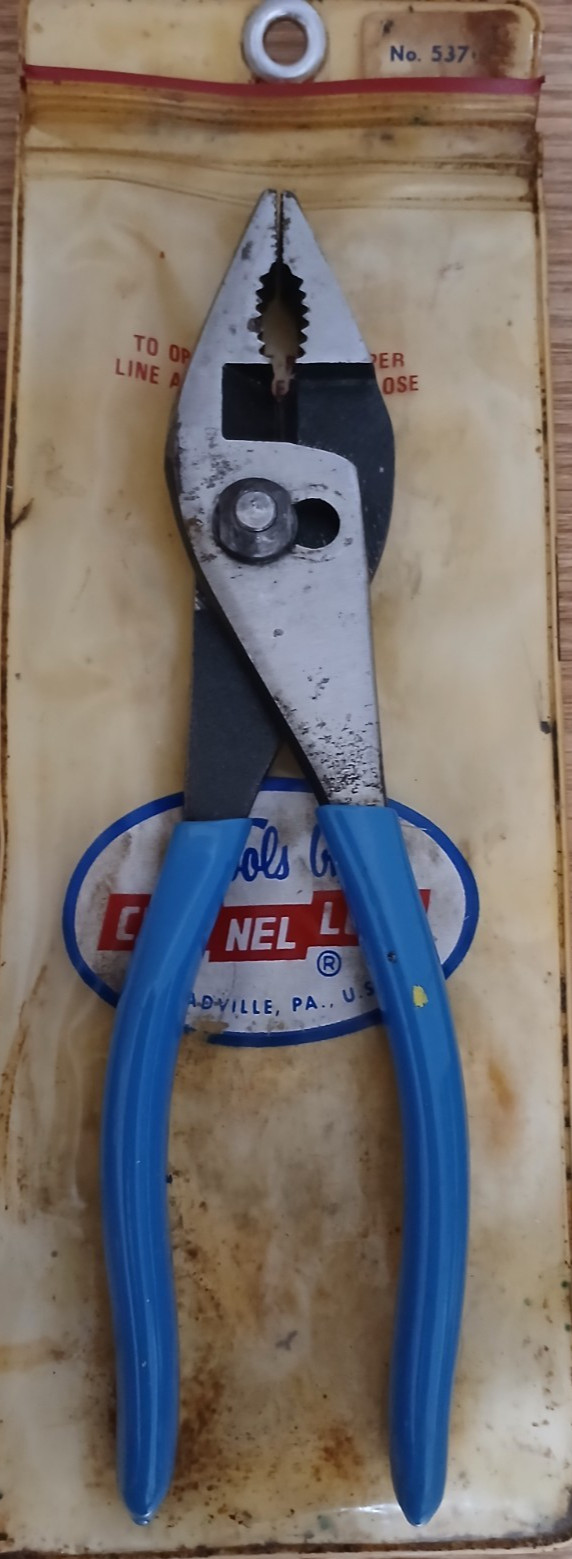 Vintage channellock tool lot of 6 in bags
