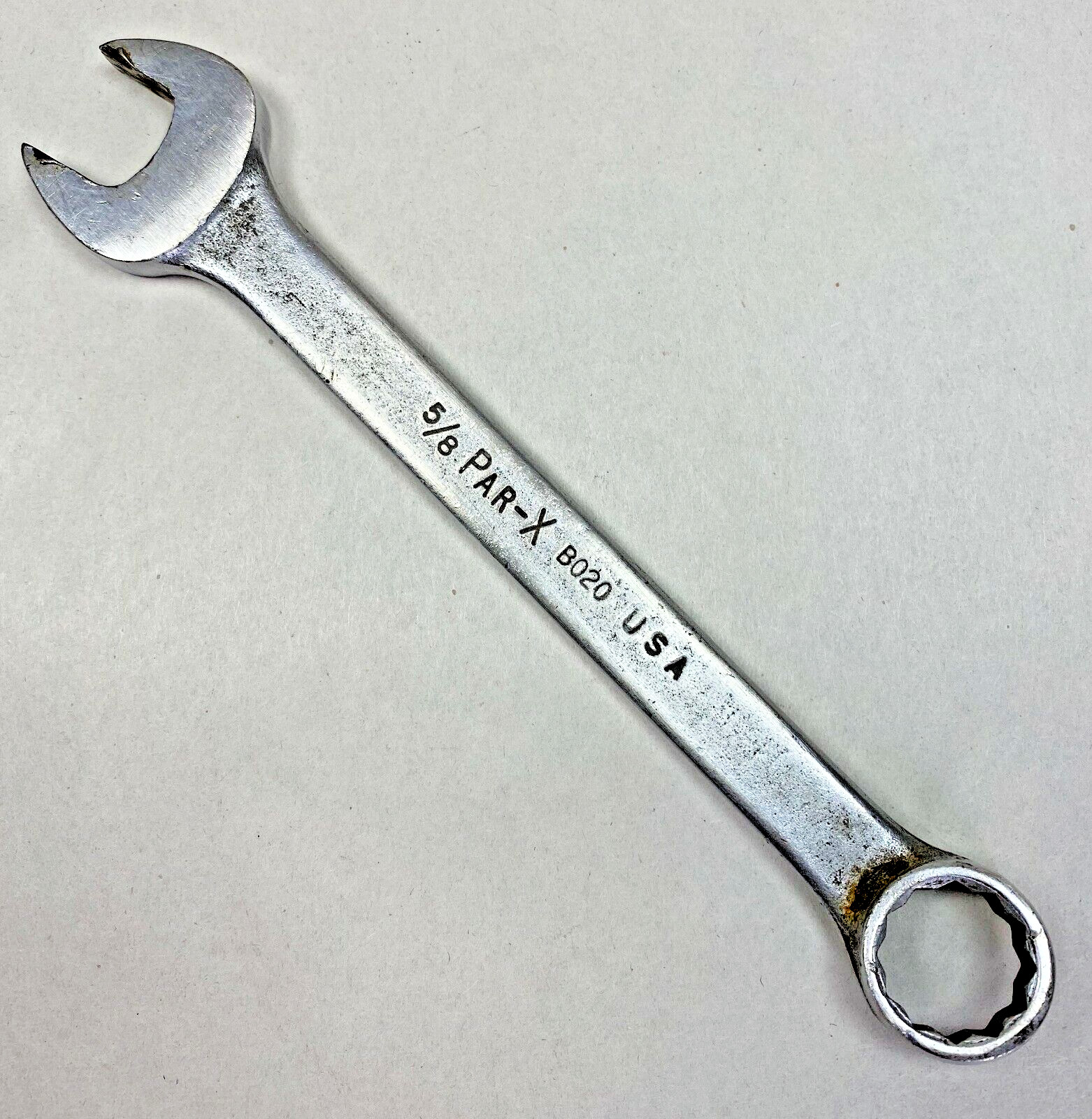 Vintage Par-X B020 – 5/8″ Combination Wrench 12 Point Sold by Snap-On Tools USA