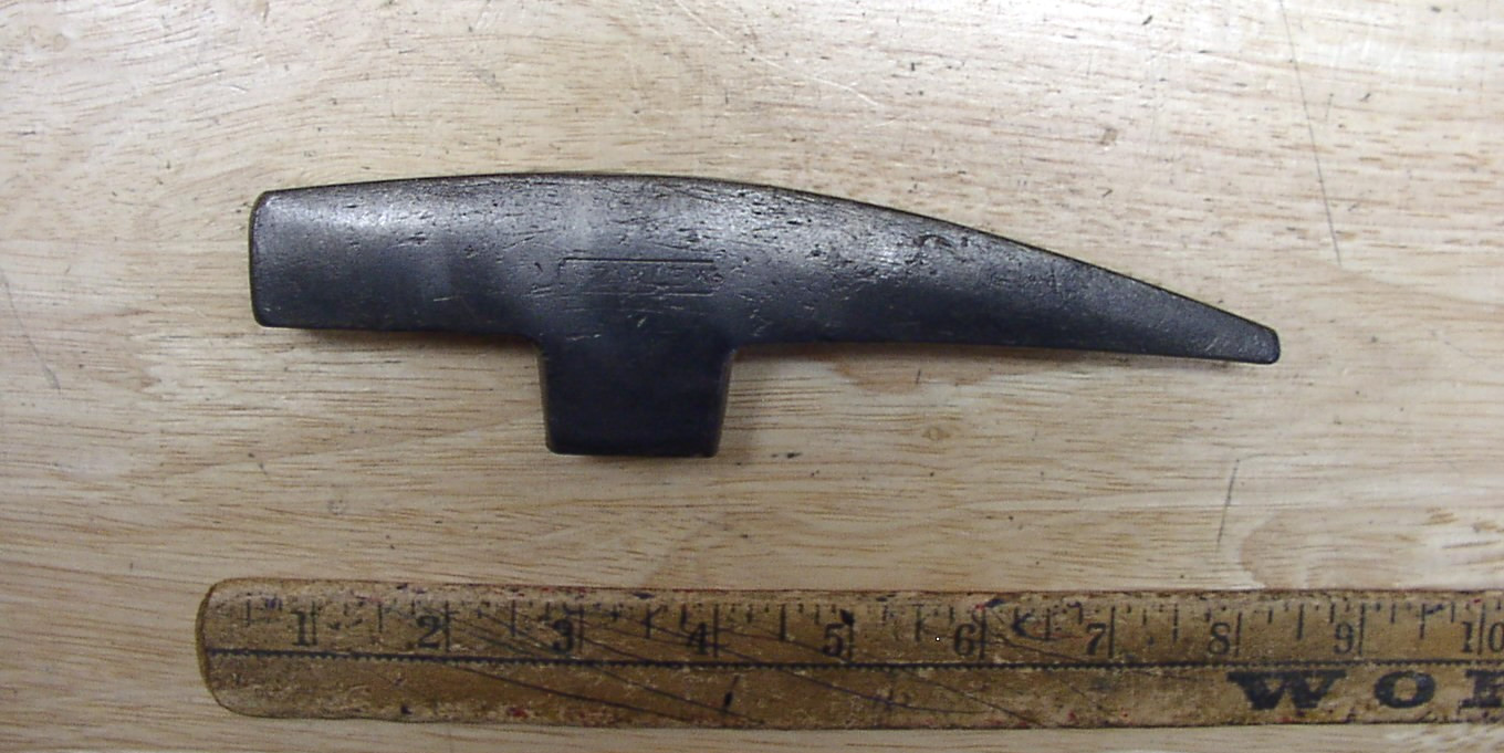 Old Used Tools,Vintage Stanley U.S.A. Geologist Pick Hammer Head,7-3/8″,VGC