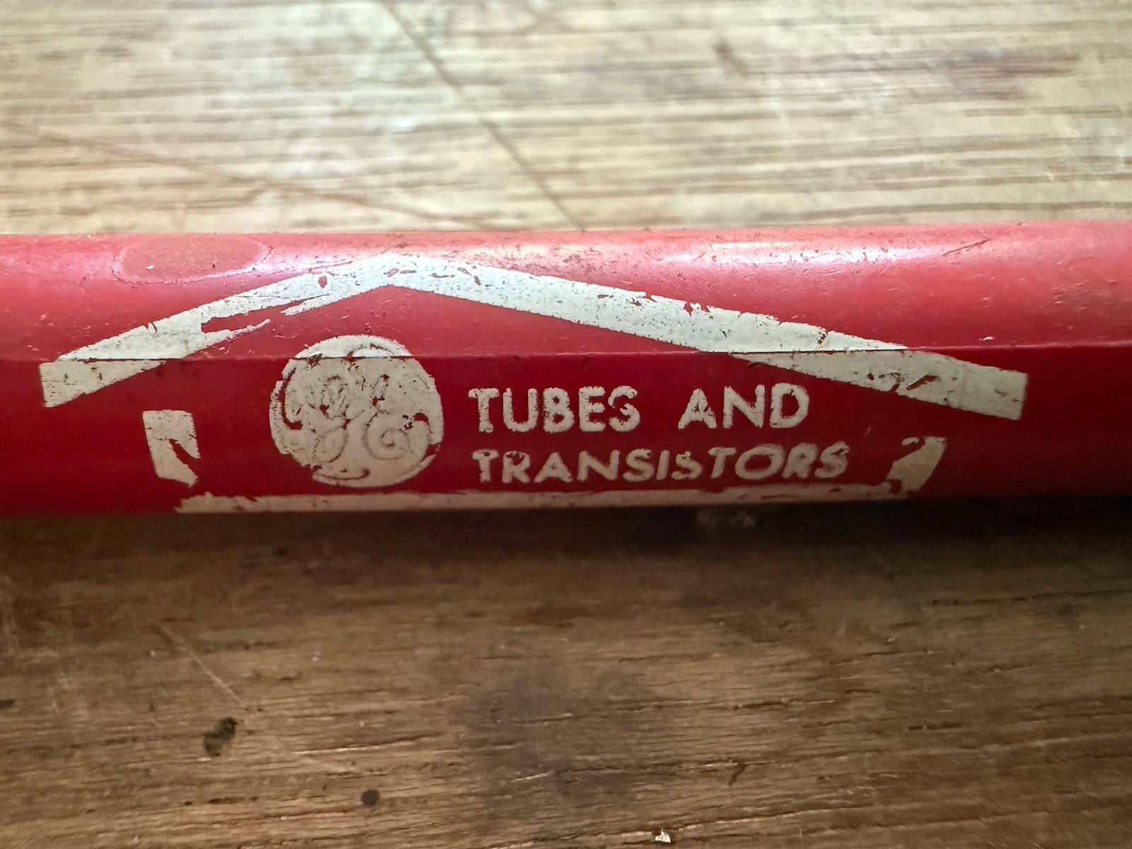 Vintage GE Tubes And Transistors Pocket Clip Screwdriver