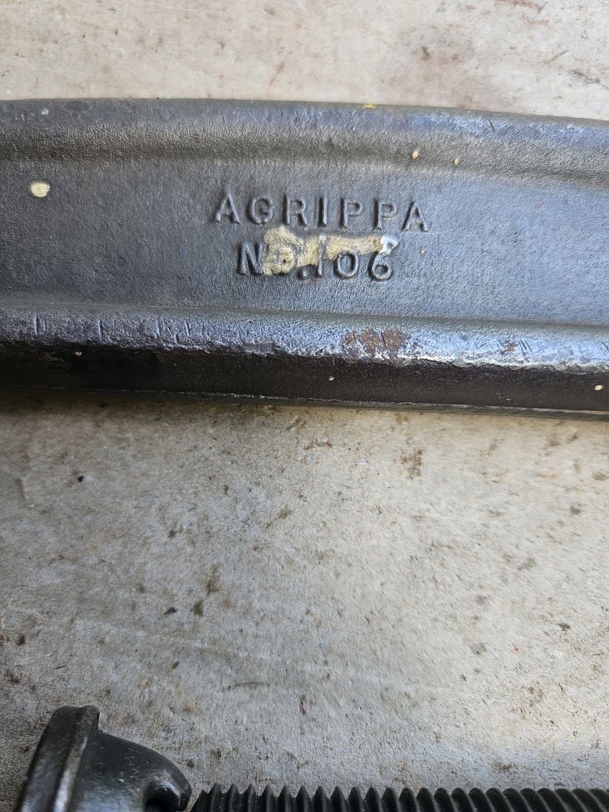 Vintage J.H. Williams “Agrippa” No. 106 Heavy Duty Industrial C-clamp