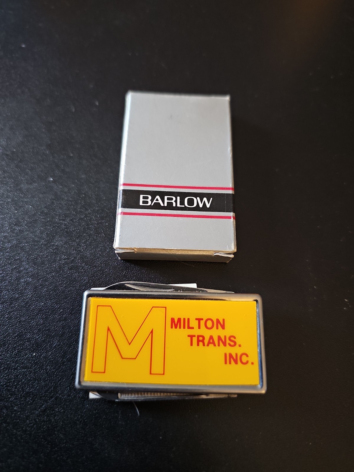 Vintage Barlow Milton Transportation Money Clip Pocket Knife Multi-Tool