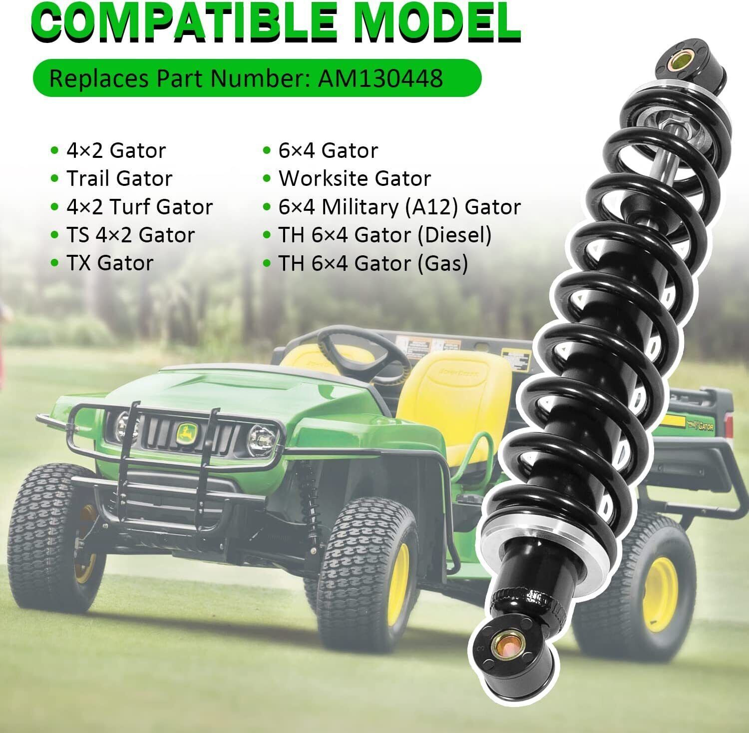 2Pcs AM130448 Front Shock Absorbers Fits for John Deere 4X2 6X4 TH TS. TX Gators