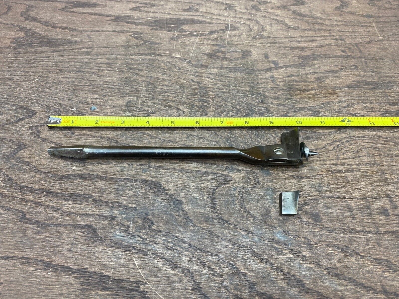 Vintage 10″ Clark Expansive C.V. MFG Co Bit Made In USA