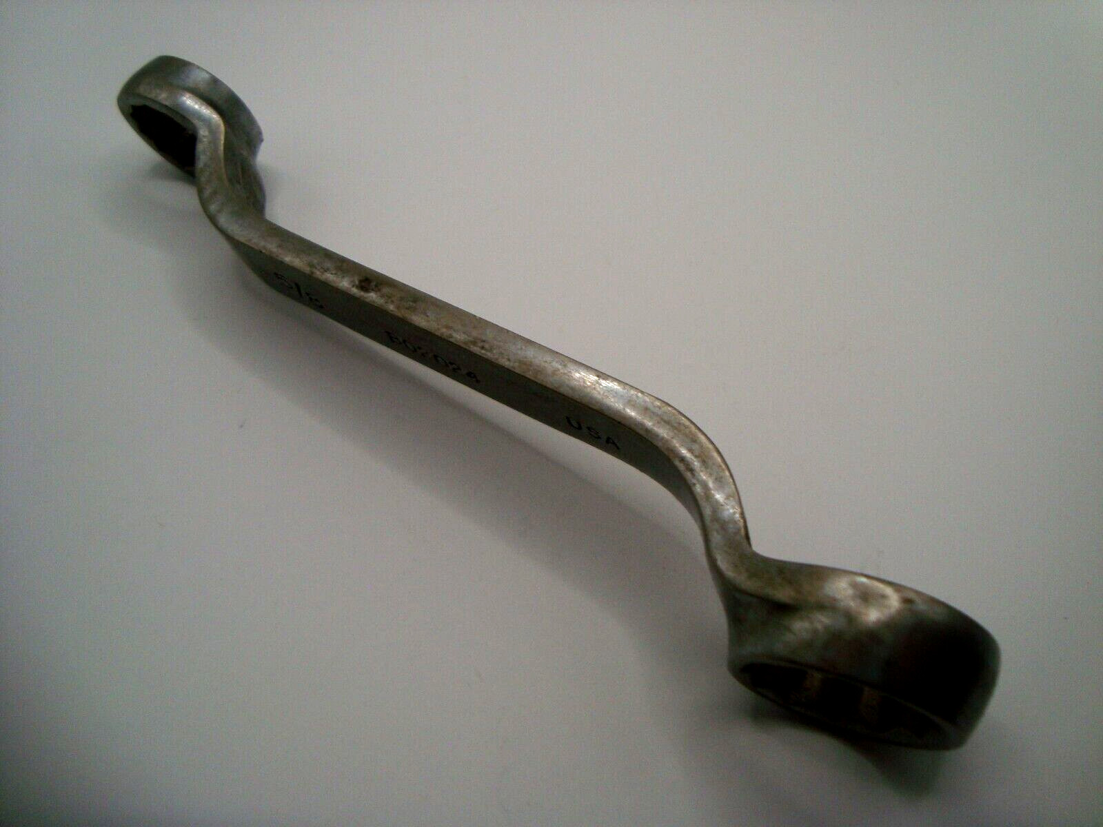 MAC TOOLS B02024 5/8 x 3/4 OFFSET BOX END 12 PT. WRENCH / 6-1/4″ LONG / USA MADE