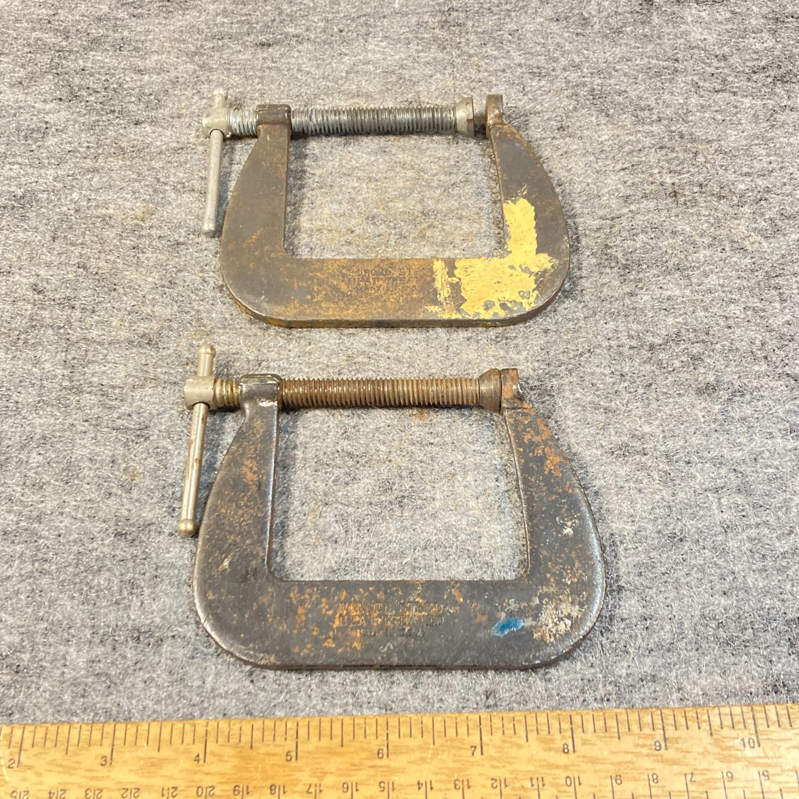 Vintage Cincinnati Tool C Clamp 2 1/2″ #56 Super Junior USA