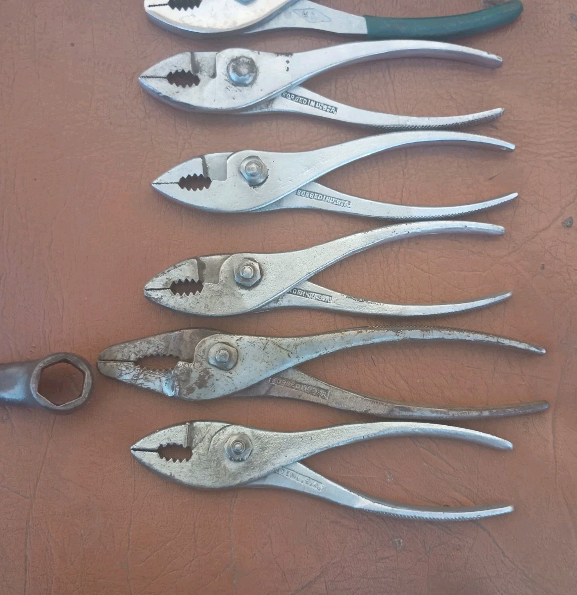 Vintage Diamond Diamalloy 30 Piece Wrench and Pliers Lot USA
