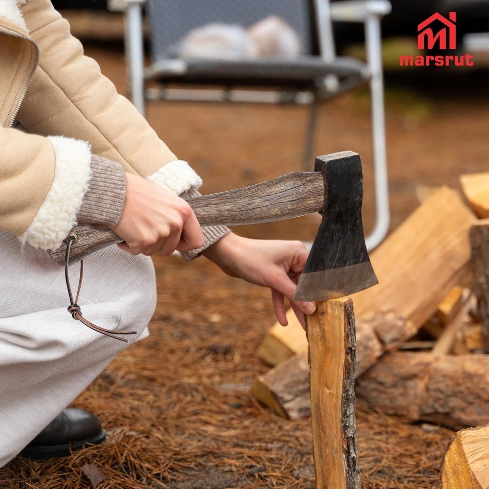 13” Oak Wood Hatchet Handle Replacement – Fits Most Camp, Broad, and Single