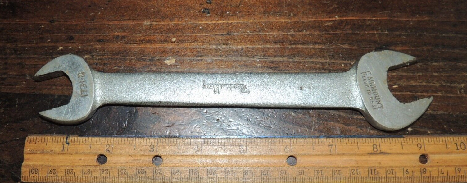 VINTAGE 1731-B FAIRMOUNT FAIRALLOY WRENCH 13/16″ X 7/8″, USA MADE