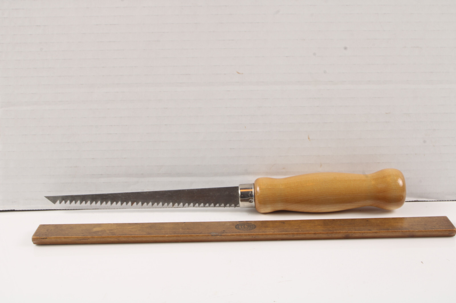 Vintage Small Compass Keyhole Hand Saw 6″ Blade 7 TPI Inv#RD01w