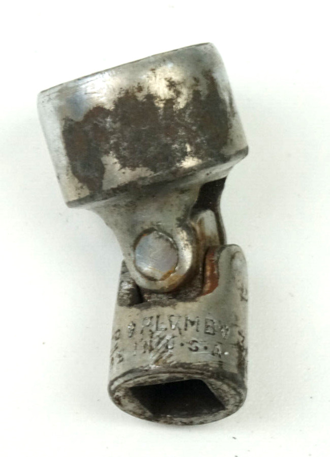 Plomb 3/4″ 12 Point Universal Flex Swivel Socket 3/8″ Drive 5279 USA Vintage