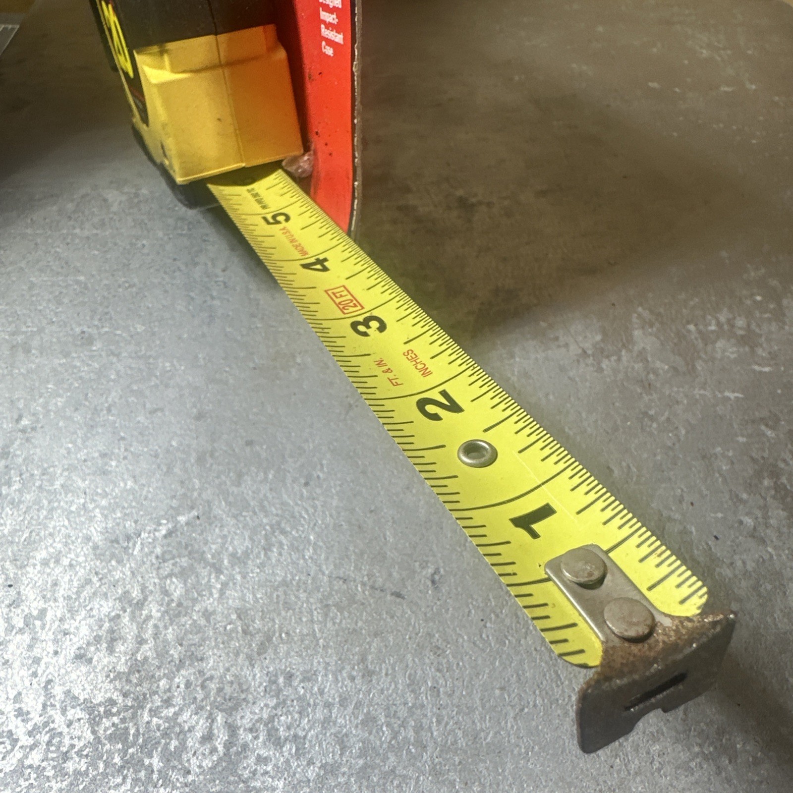 Sears Craftsman USA Nos 20ft Locking Tape Measure Rare Yellow 39697 20’