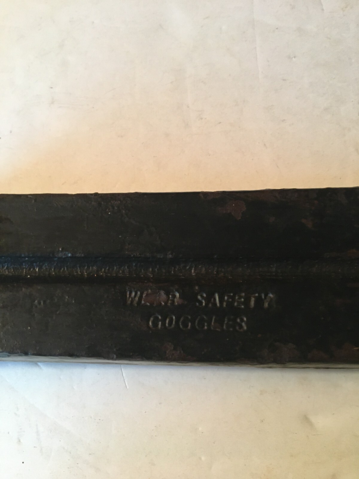 Cast Iron Splitting Wedge 4 lb Stamped Mexico