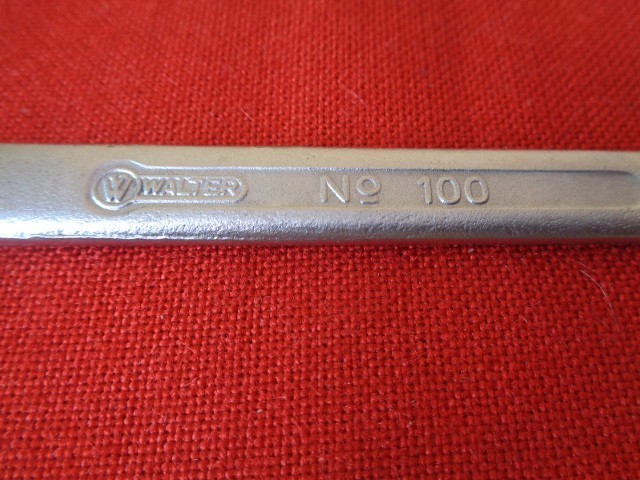 6 x VW WALTER No100 & No285 Metric, No280 Imperial Spanners. Job Lot #282