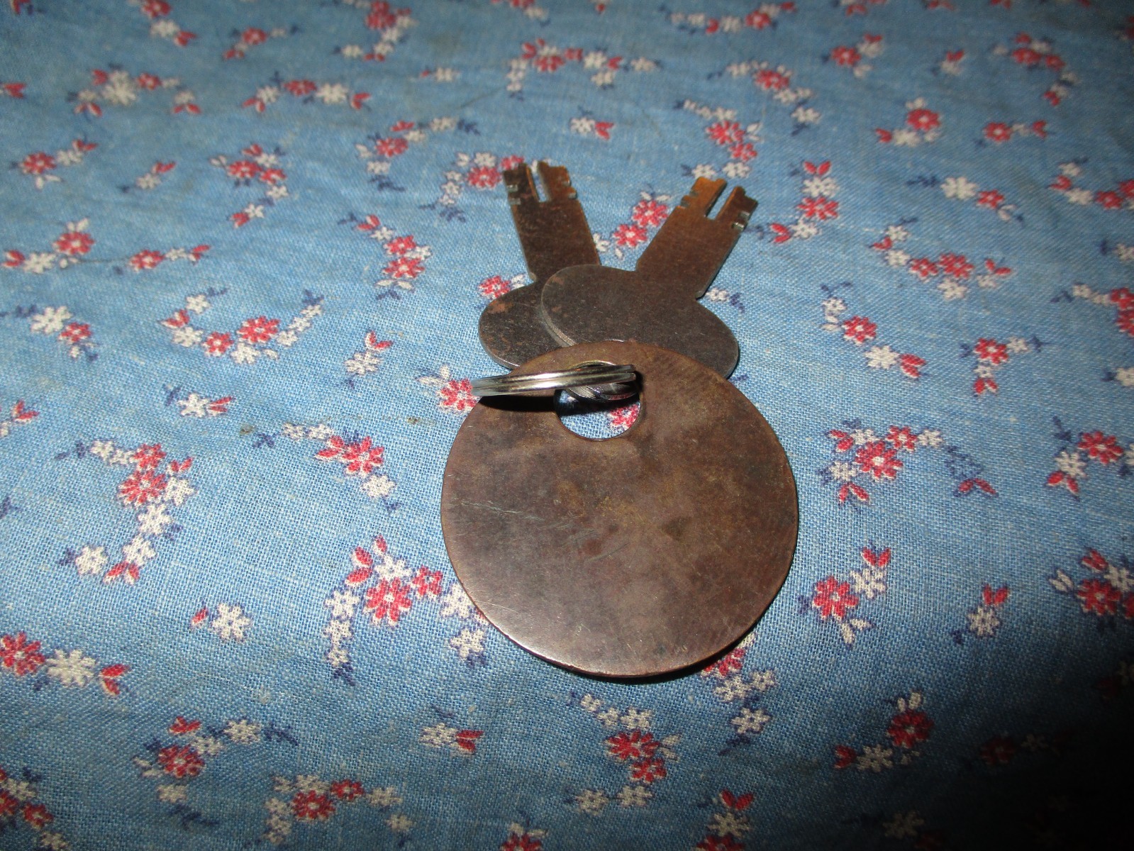 The Austin Company 181 Key Tag with two Keys