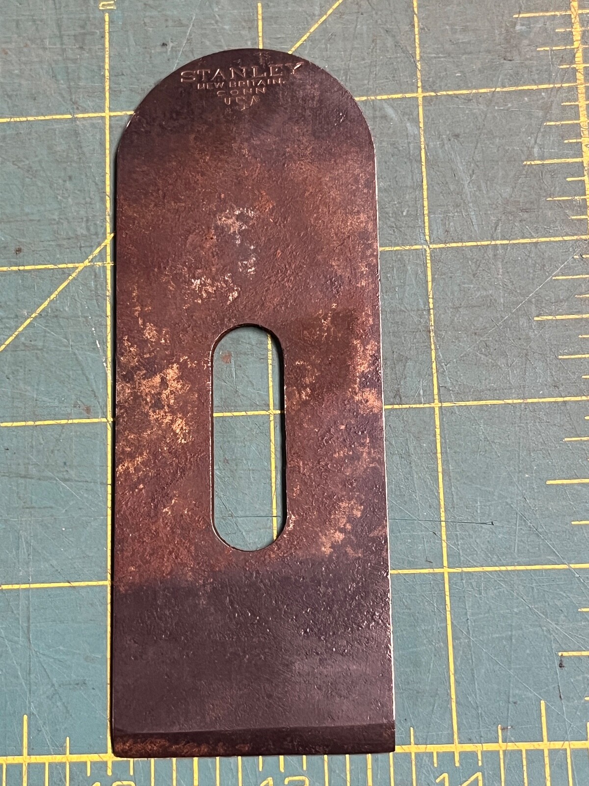 Stanley Blade Cutter: 9 1/4, 9 1/2, 220 18 19, Block Plane 1 5/8 W V Logo (1222